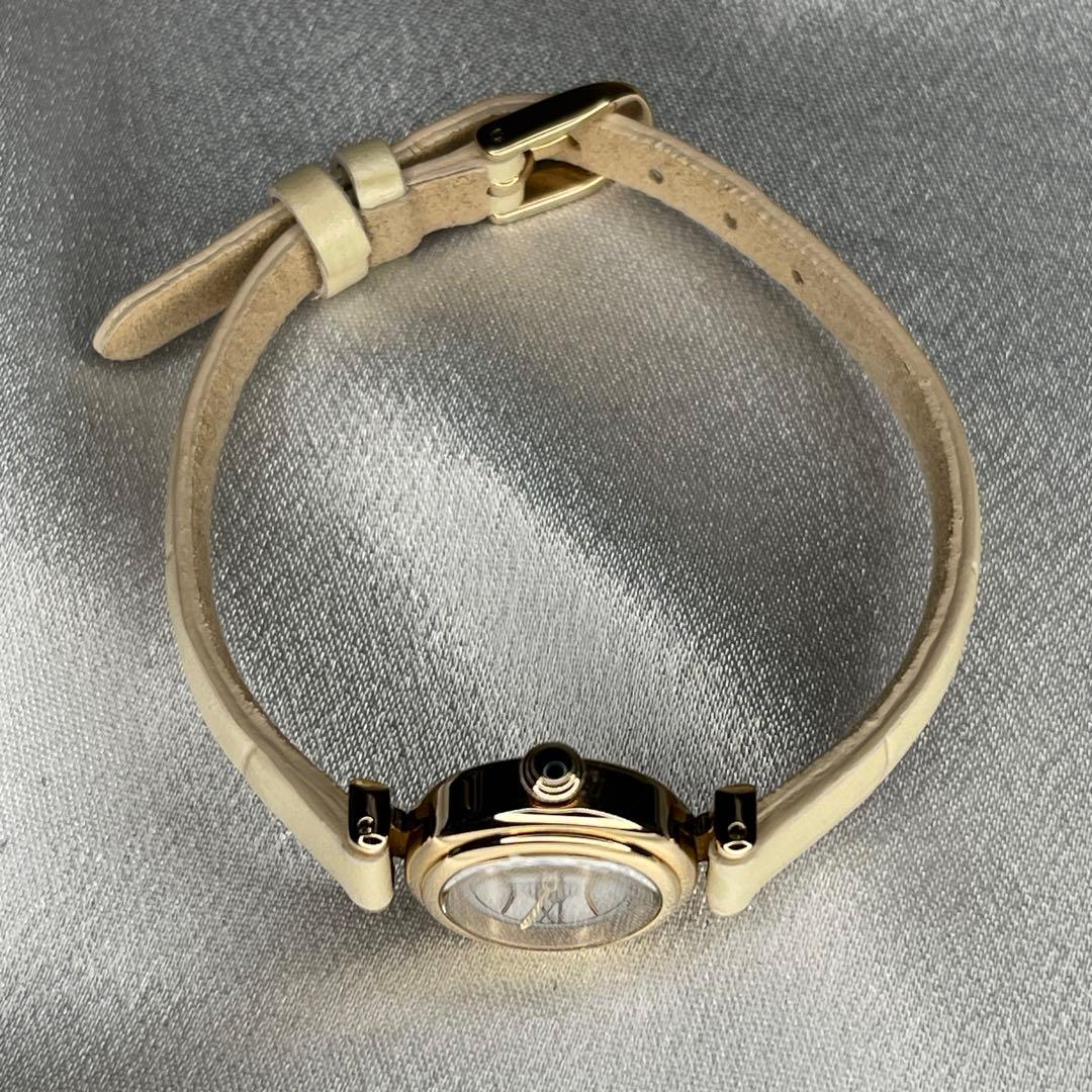 シチズン EG7082-07A エコドライブ レザーベルト 美品 稼動品