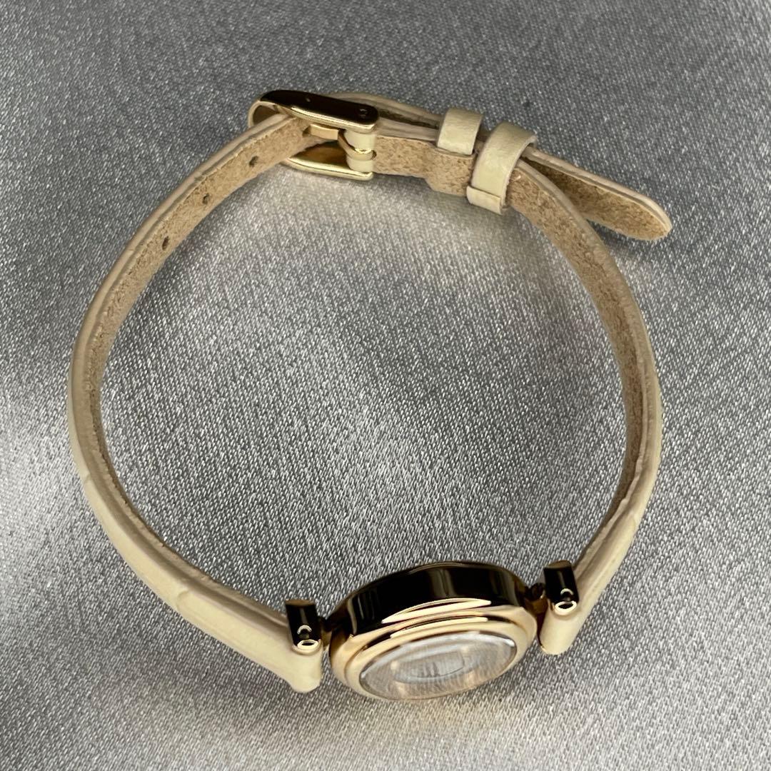 シチズン EG7082-07A エコドライブ レザーベルト 美品 稼動品