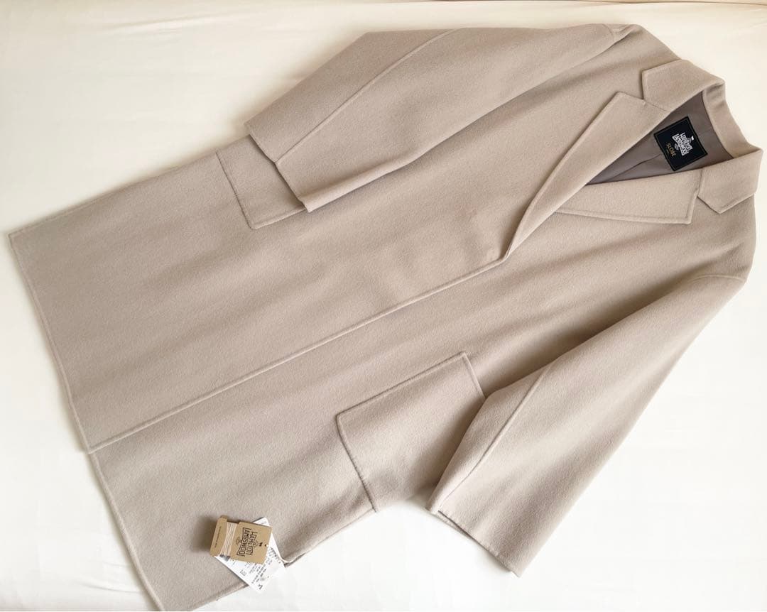 新品❣️SLOBE IENA HAMILTONロングチェスターコート　ベージュ