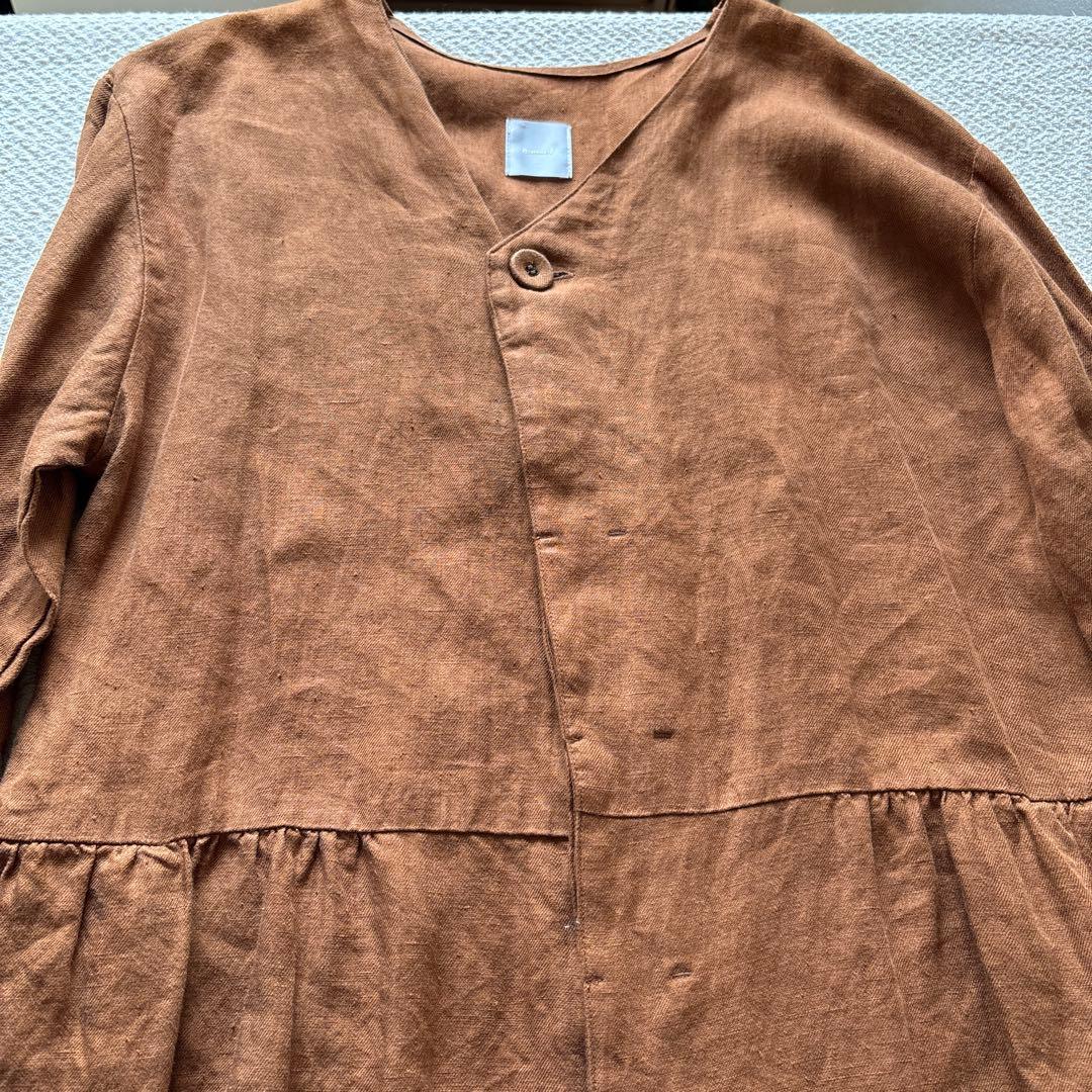 ★美品★ Gauze# リネン サーカスインワン　長袖