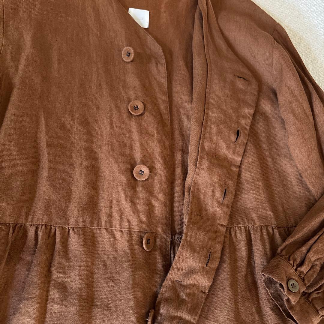 ★美品★ Gauze# リネン サーカスインワン　長袖