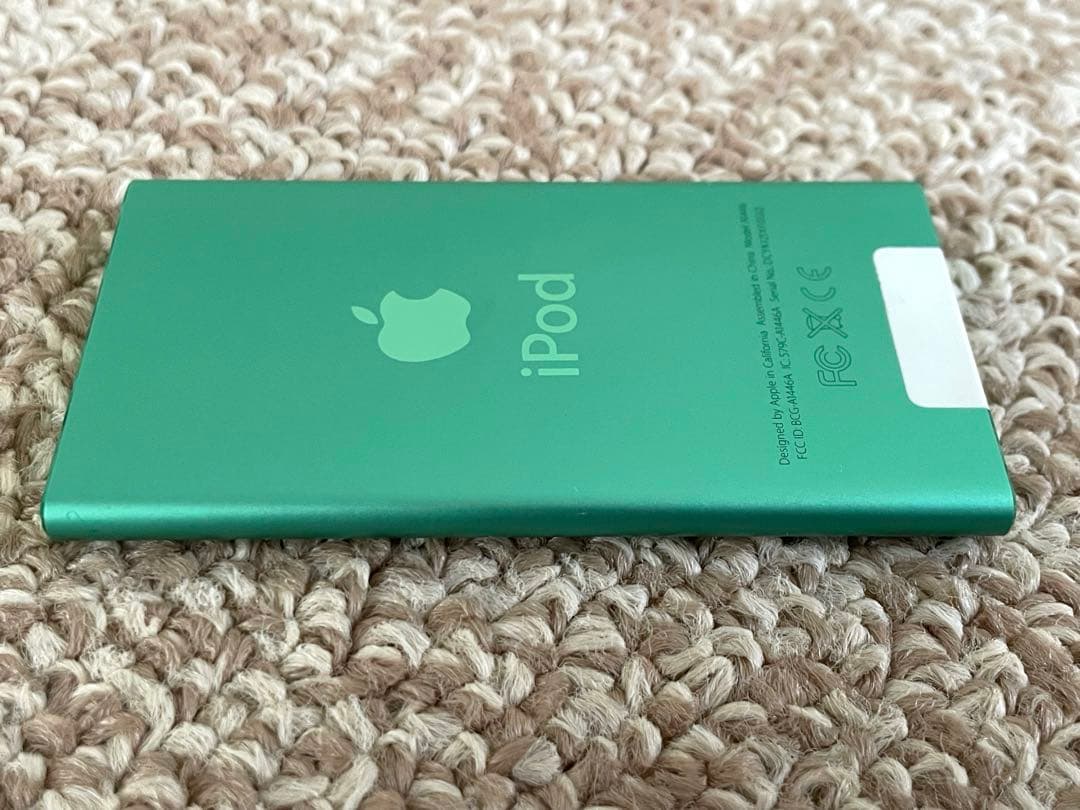 ☆美品 動作確認済 iPod nano 第7世代 グリーン Bluetooth