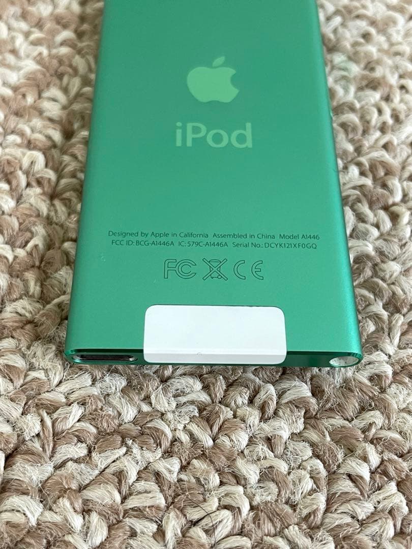 ☆美品 動作確認済 iPod nano 第7世代 グリーン Bluetooth