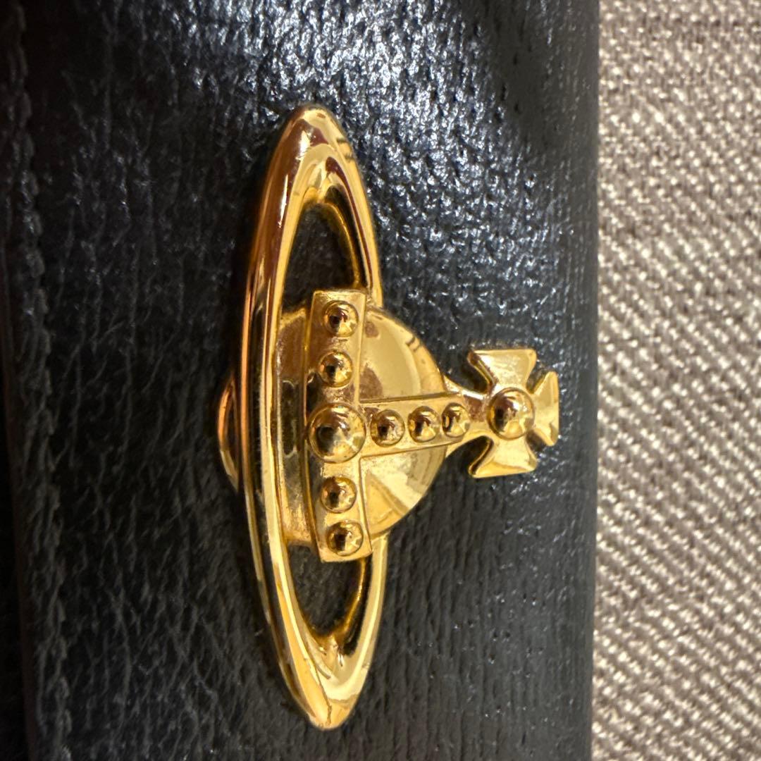 Vivienne Westwood 黒レザーキーケース