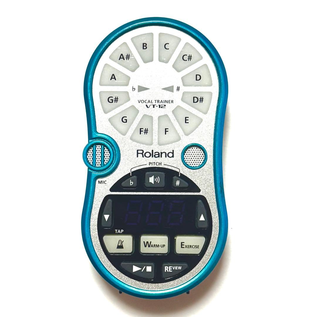 【レア】ローランド ボーカルトレーナー VT-12 アクアブルー