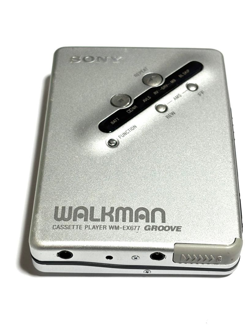 2点セットSONY カセットウォークマン WM-EX677 整備品③
