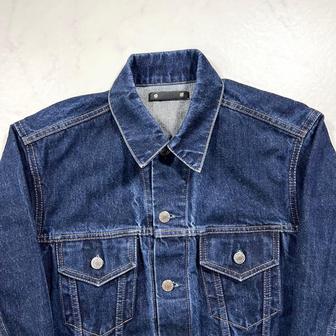 美品 マインデニム MINEDENIM デニムジャケット 2 M インディゴ