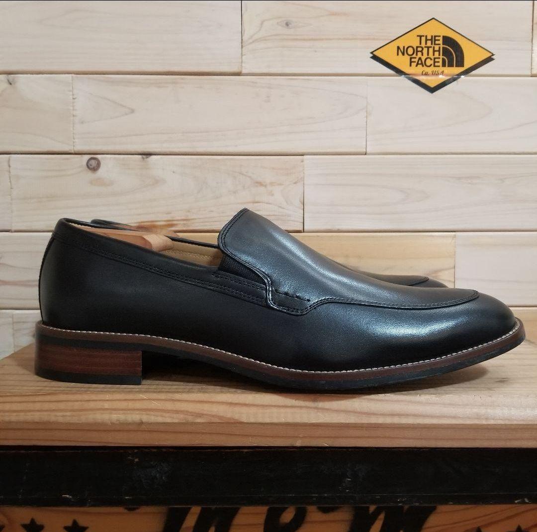 未使用　最高級　コールハーン レザースリッポン ローファー WP　27