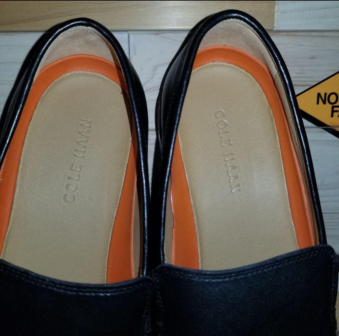 未使用　最高級　コールハーン レザースリッポン ローファー WP　27