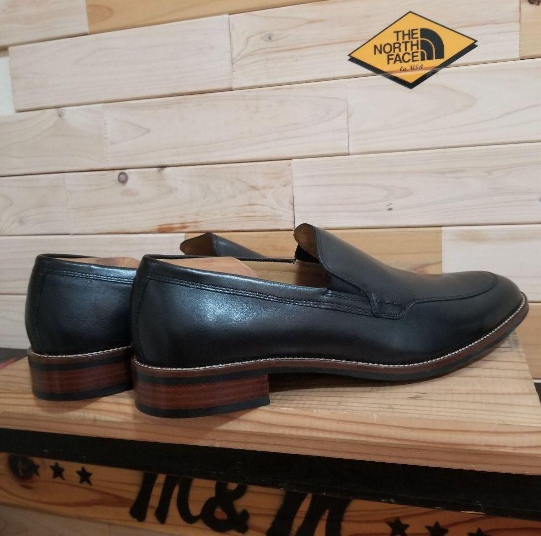 未使用　最高級　コールハーン レザースリッポン ローファー WP　27