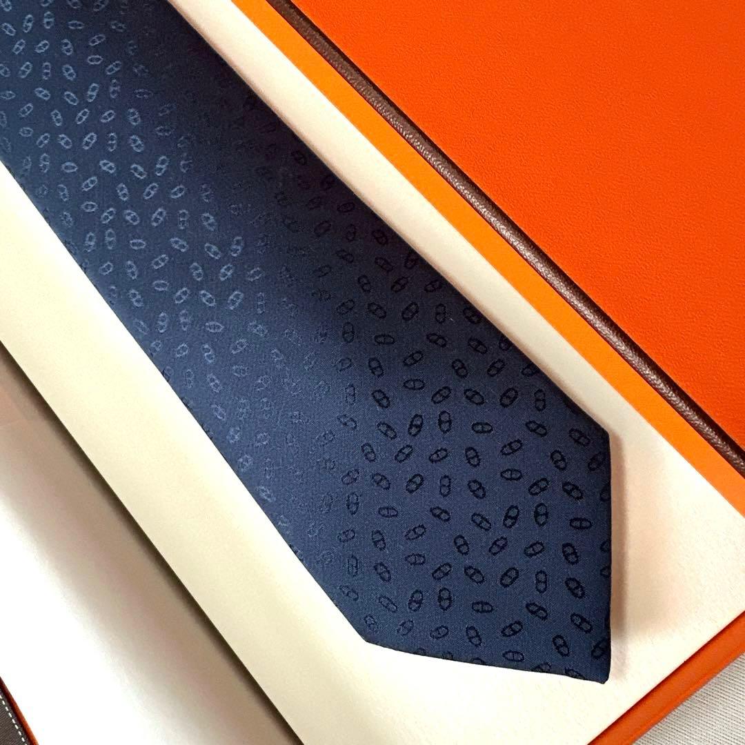 専用出品です。　エルメス ネクタイ H織りタイ《ファソネ・マイヨン》新品 未使用