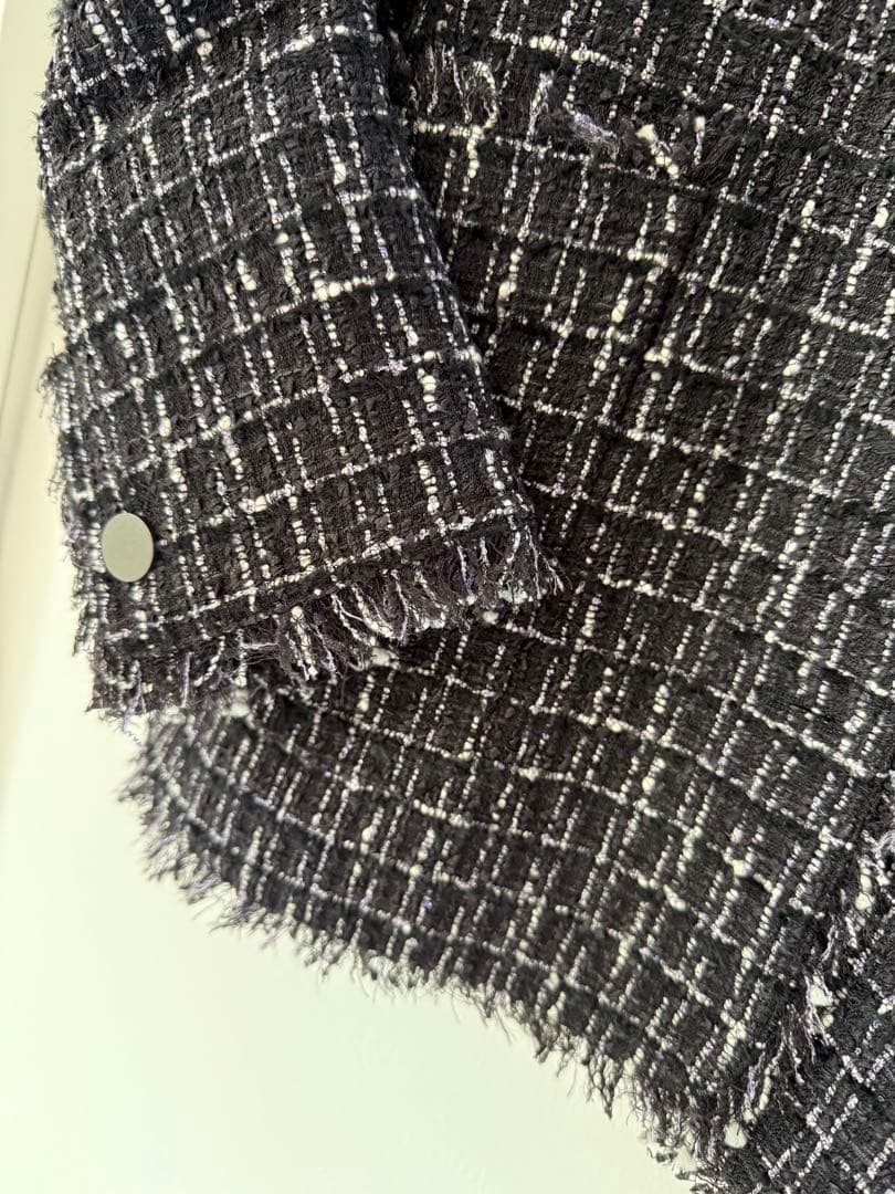 【新品未使用タグ付き】セオリーリュクス　ツイードジャケット　サイズ40