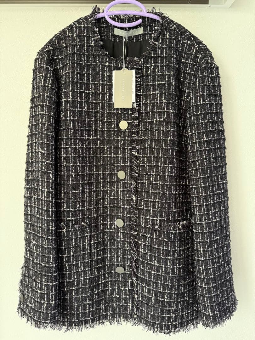 【新品未使用タグ付き】セオリーリュクス　ツイードジャケット　サイズ40
