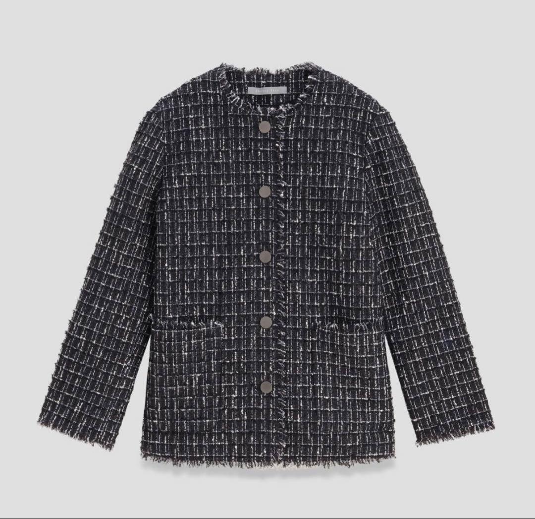 【新品未使用タグ付き】セオリーリュクス　ツイードジャケット　サイズ40