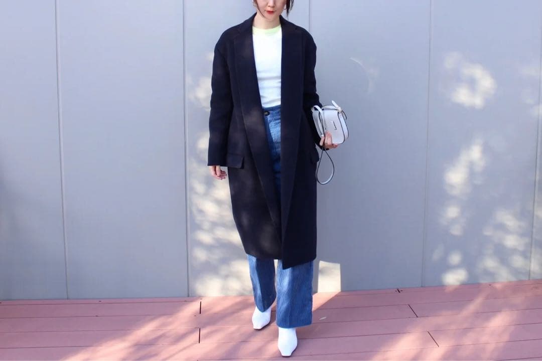 CELINE セリーヌ カシミヤ エッグクロンビー コート　サイズ36