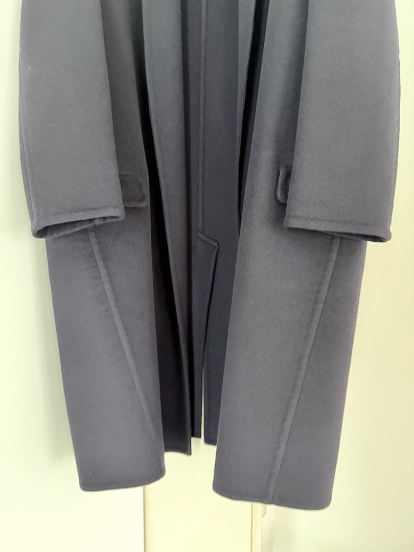 CELINE セリーヌ カシミヤ エッグクロンビー コート　サイズ36