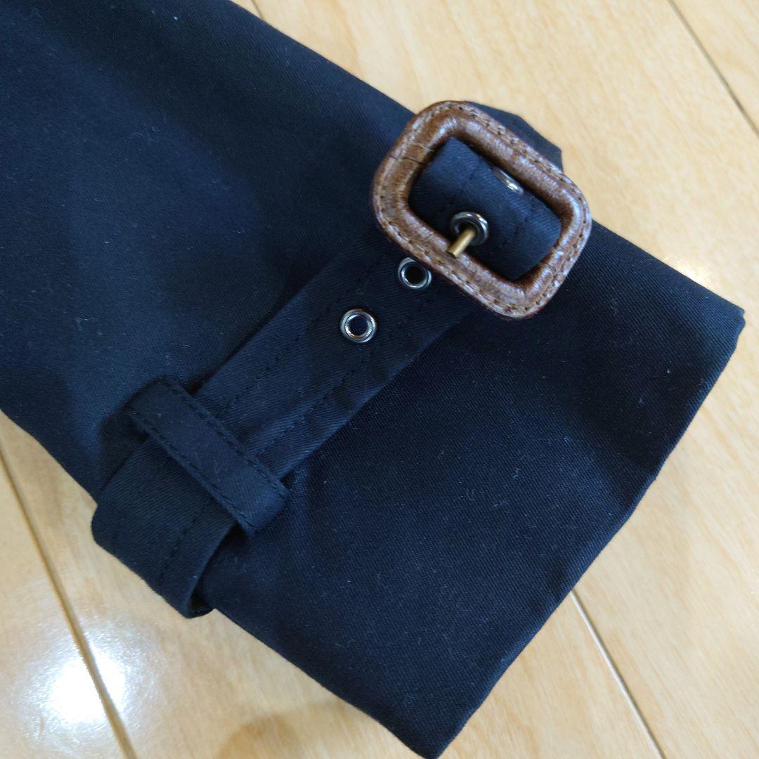 セール【新品】ラルフローレン　トレンチコート　7号　ブラック　定番　タグ付き