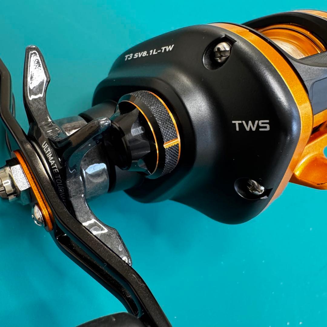 ◉ダイワ T3 SV8.1L-TW ベイトリール 左巻き ベイトフィネス