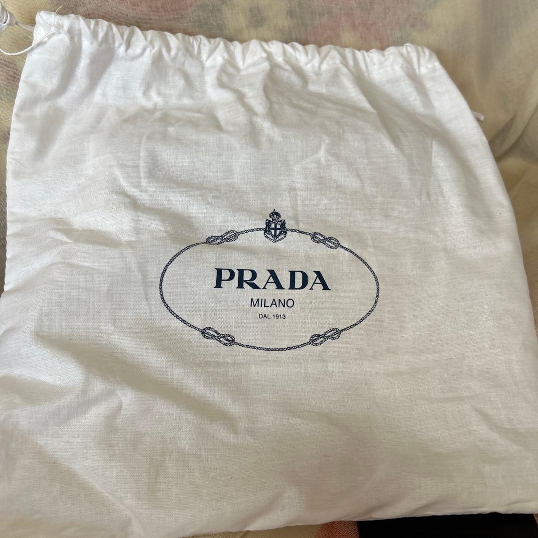 PRADA プラダ　チェーンショルダーバッグ ベルベット ベロア
