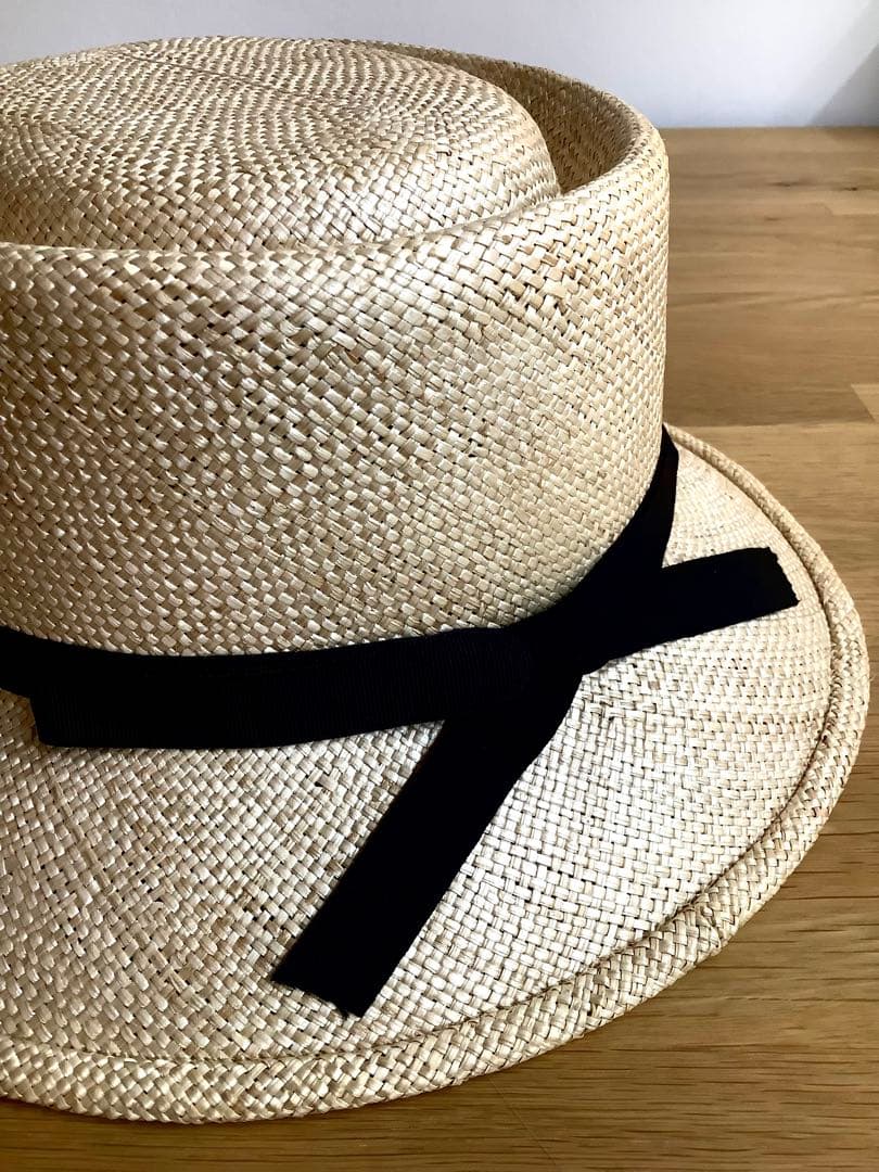 ベルレッタ BERRETTA 本田依子さん マープルミディアムブリム 麦わら帽子