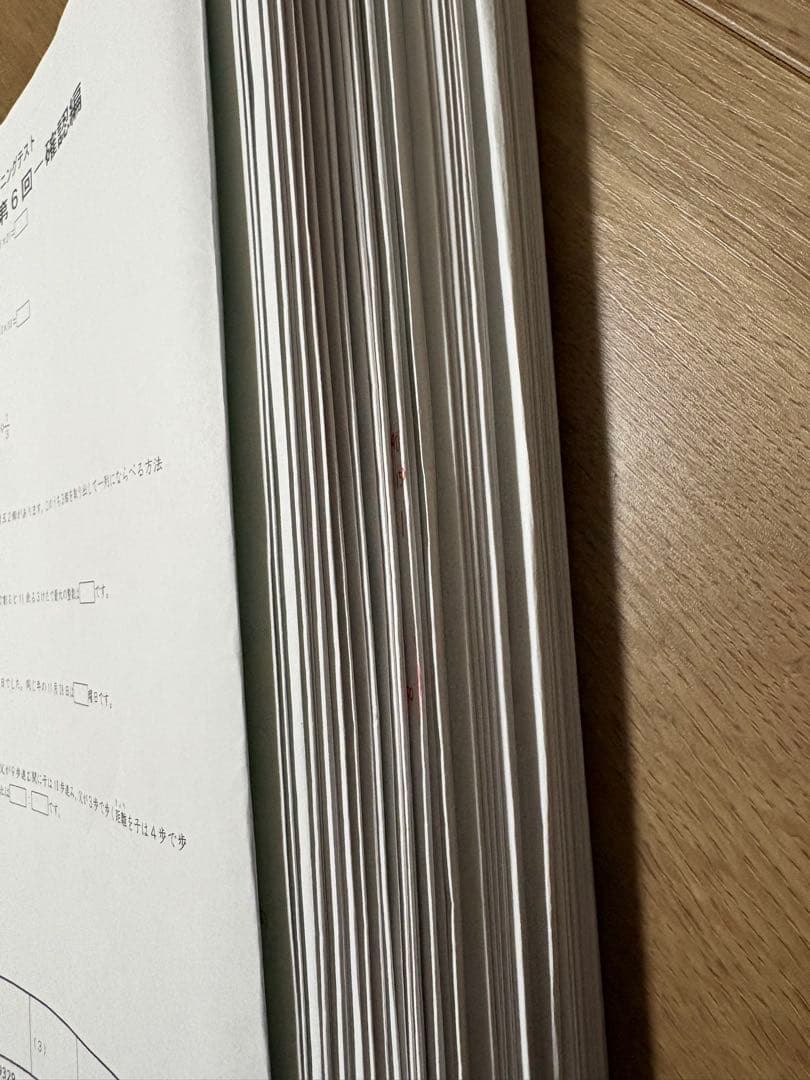 サピックス　SAPIX 6年算数　基礎力トレーニングテスト　ほぼフルセット