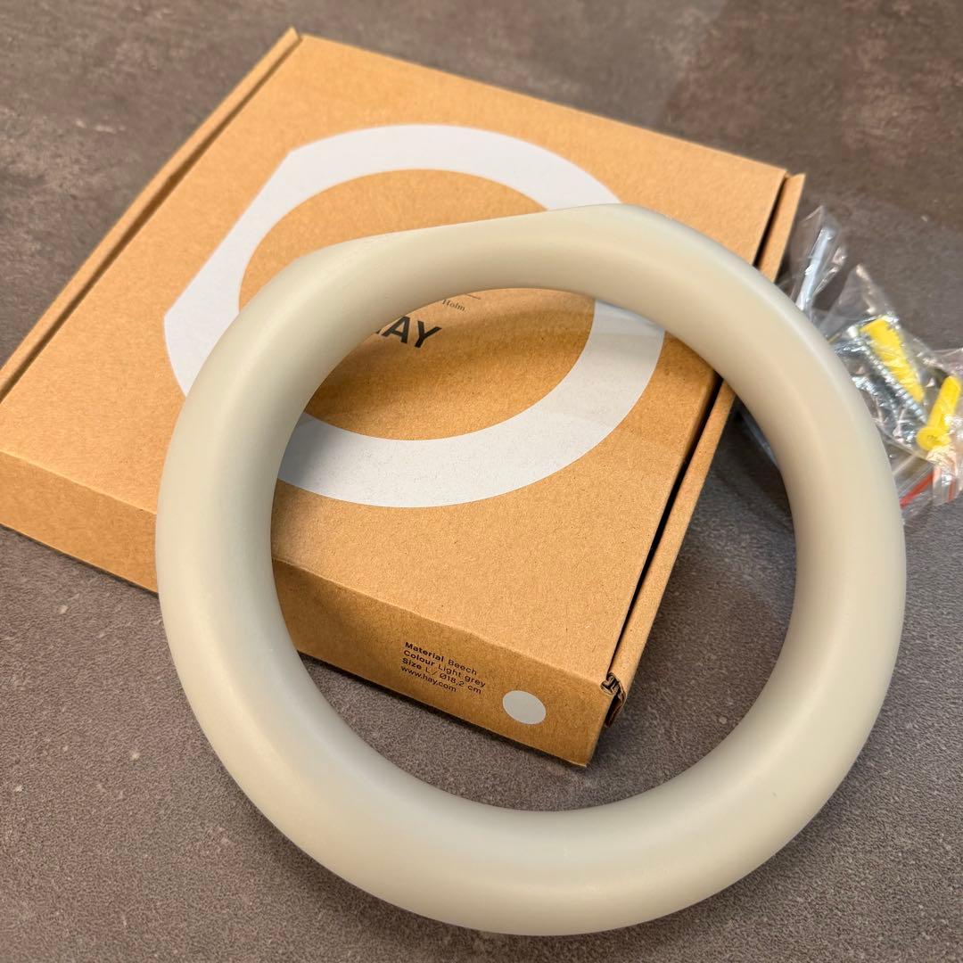 HAY gym hook ジムフック グレー L 新品 完売商品 ヘイ