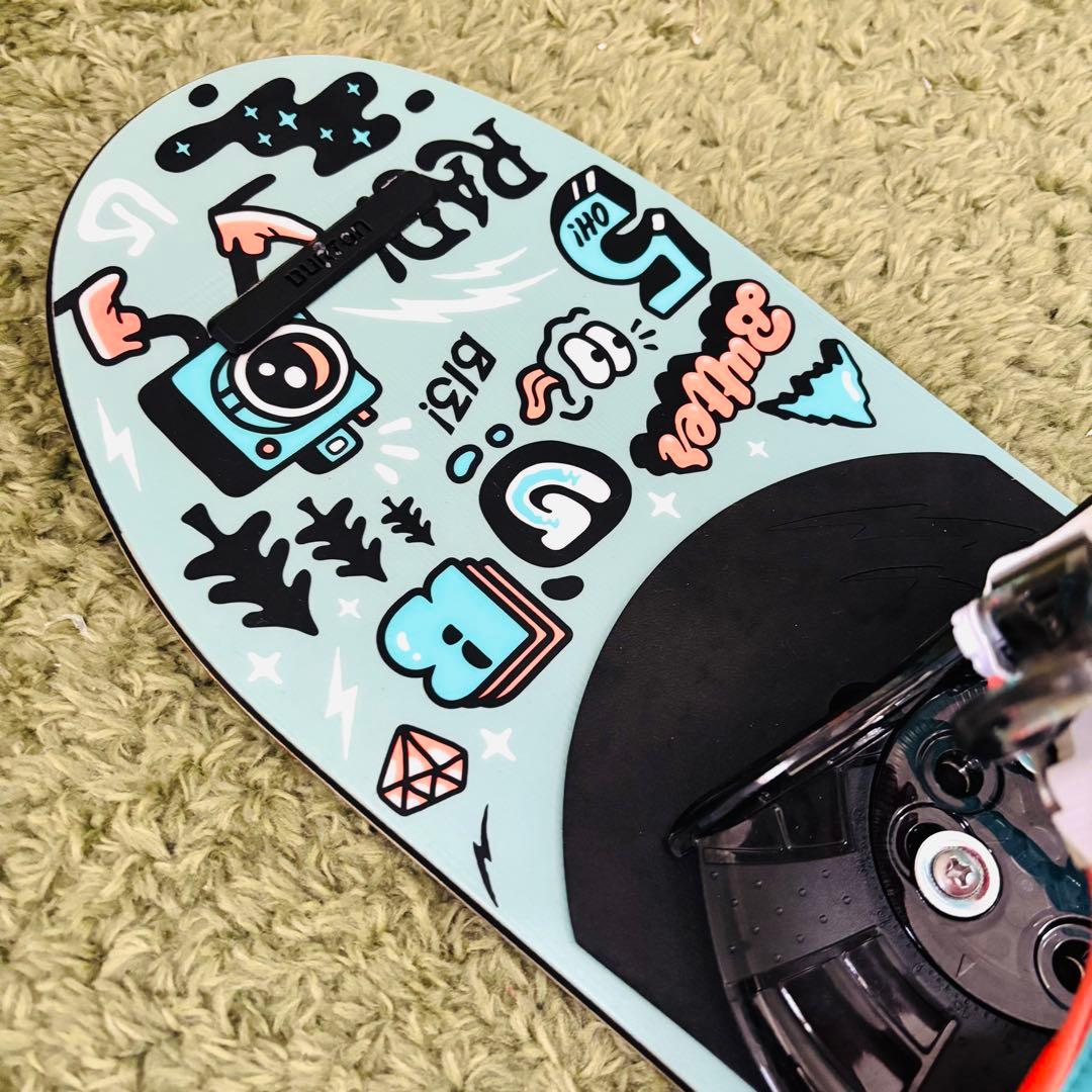 【ジュニア・キッズ】BURTON スノーボード5点セット 100cm 付属品多数