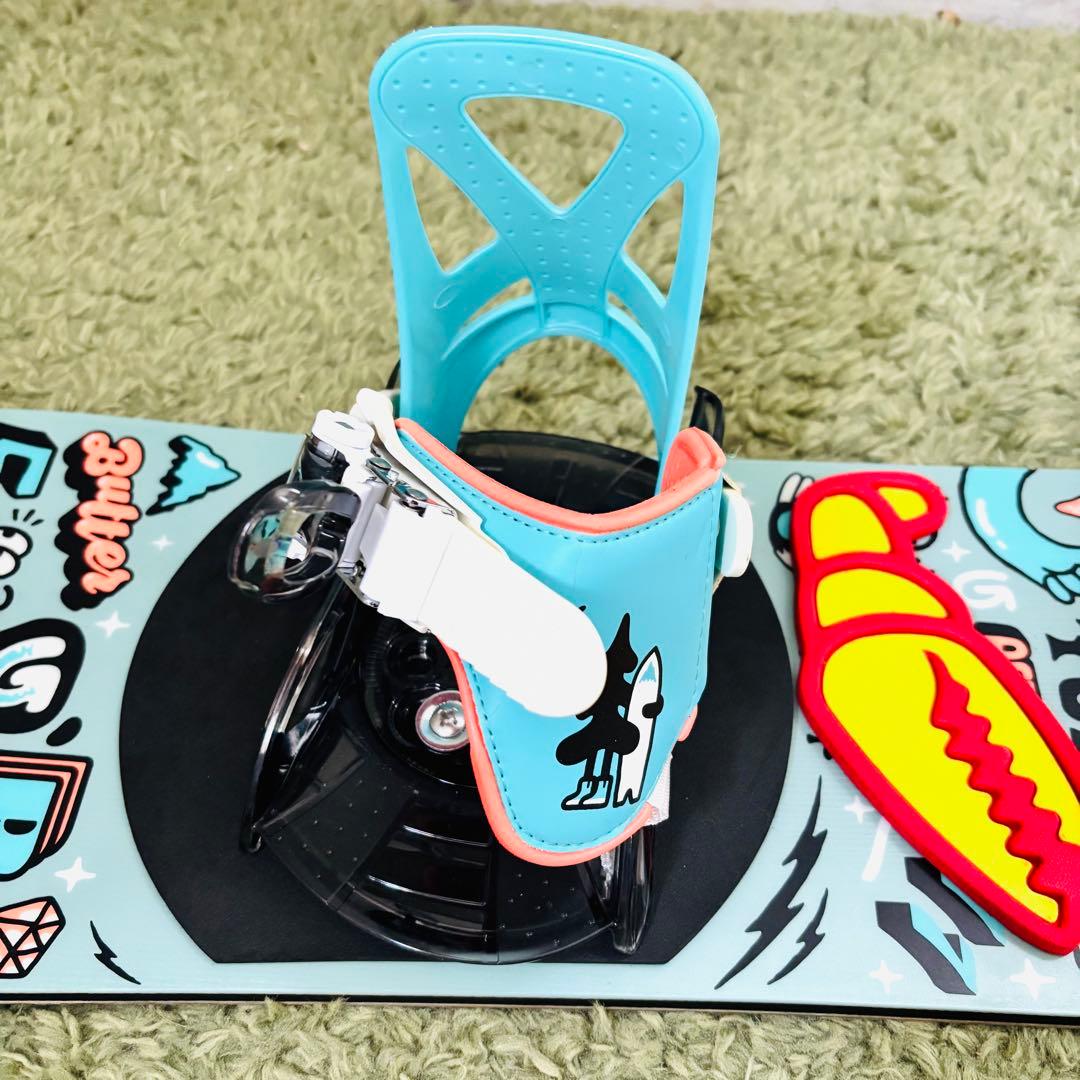【ジュニア・キッズ】BURTON スノーボード5点セット 100cm 付属品多数