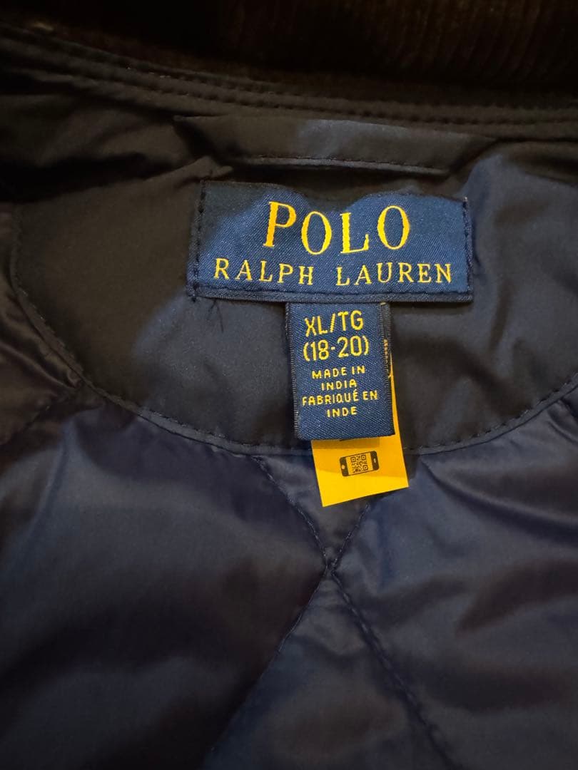 POLO RALPH LAUREN キルティングジャケットコーデュロイ襟