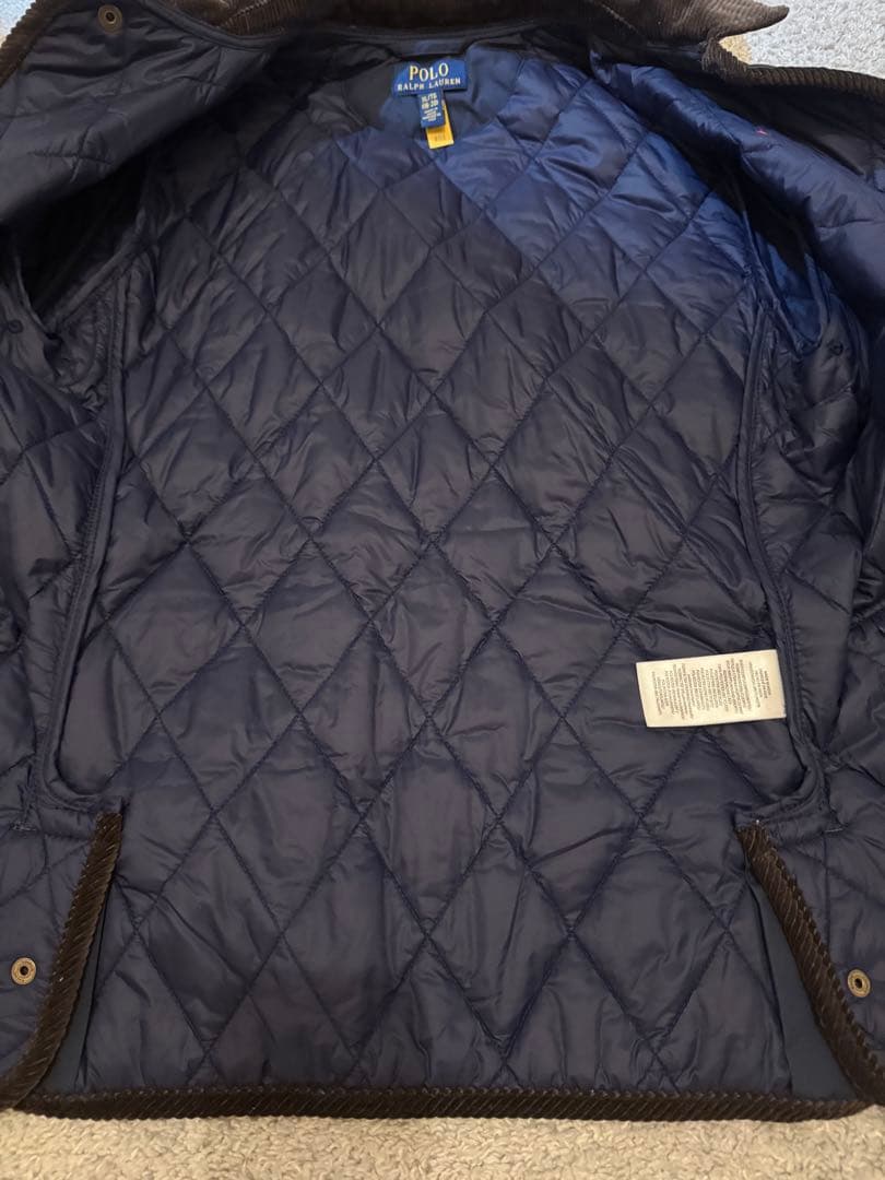 POLO RALPH LAUREN キルティングジャケットコーデュロイ襟