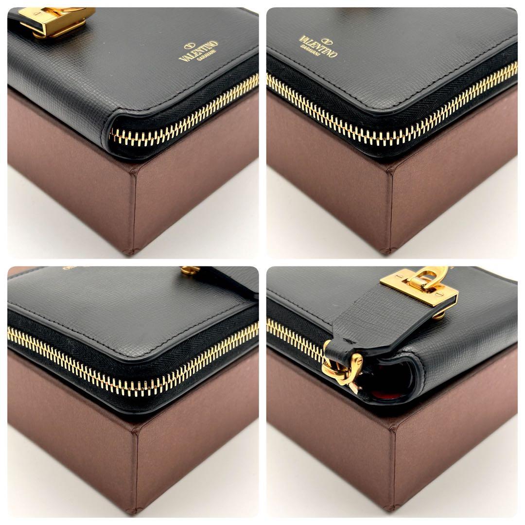 ✨極美品✨ VALENTINO ヴァレンティノ 二つ折り財布 高級 希少性大✨
