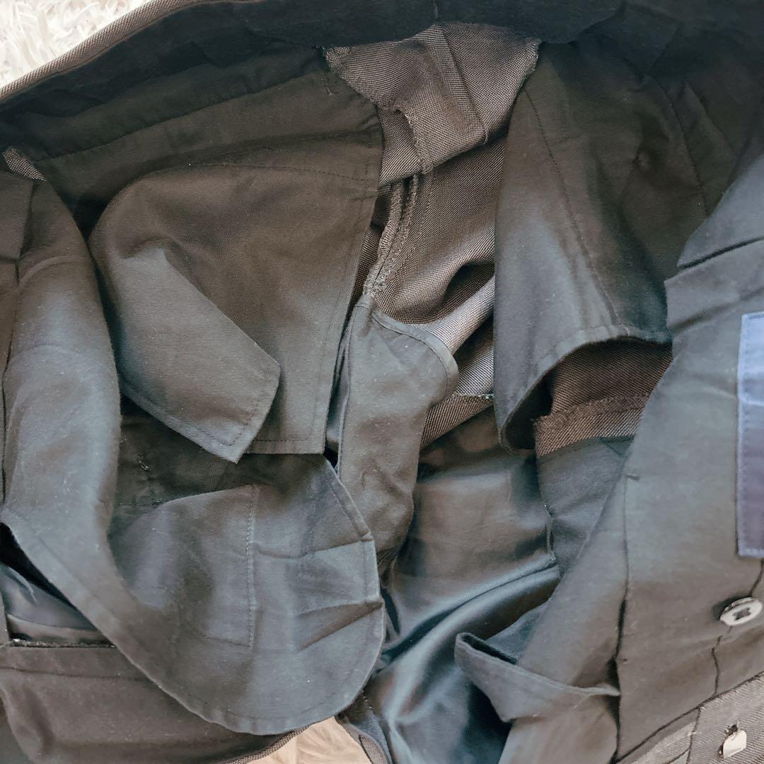 美品 リングジャケット スーツ テーラードジャケット SHIPS シルク グレー