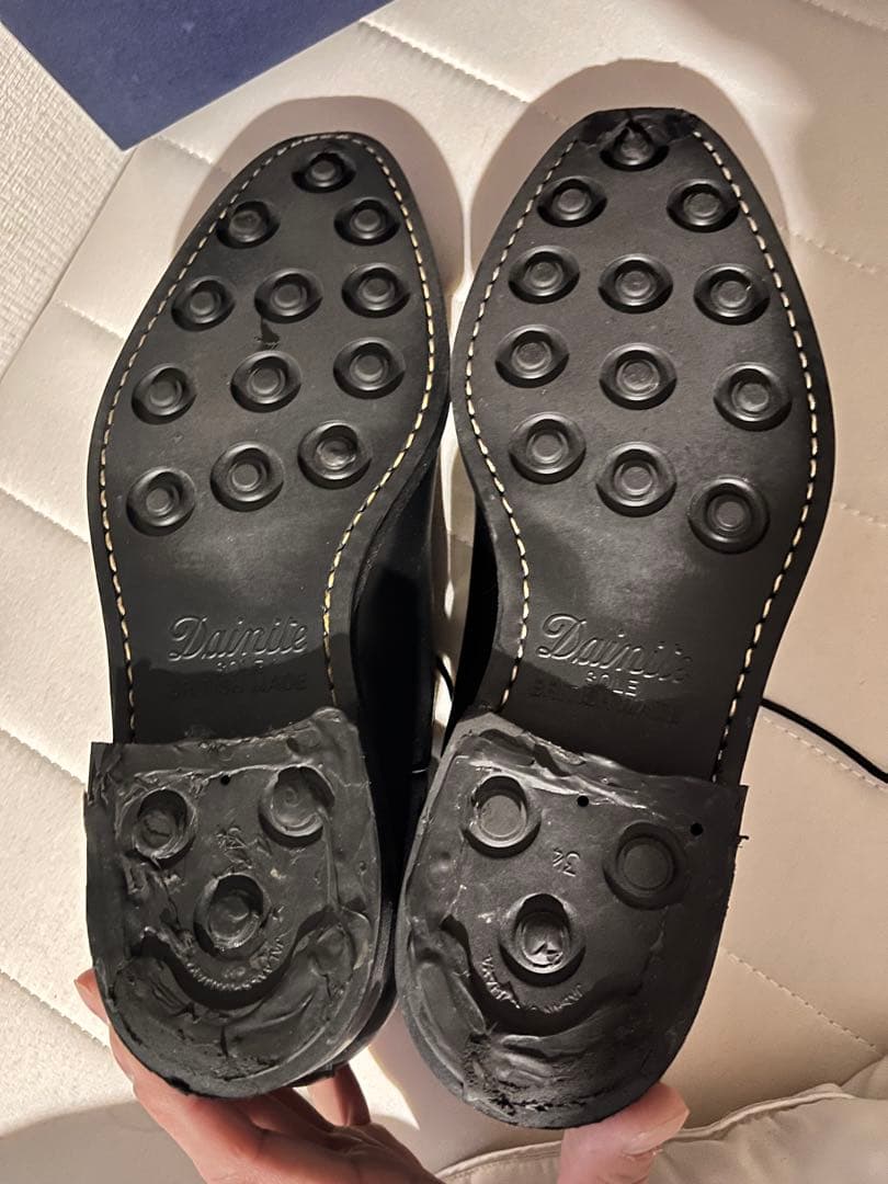 【ほぼ未使用】ジャランスリワヤ98321 (DAINITE SOLE)ブラック