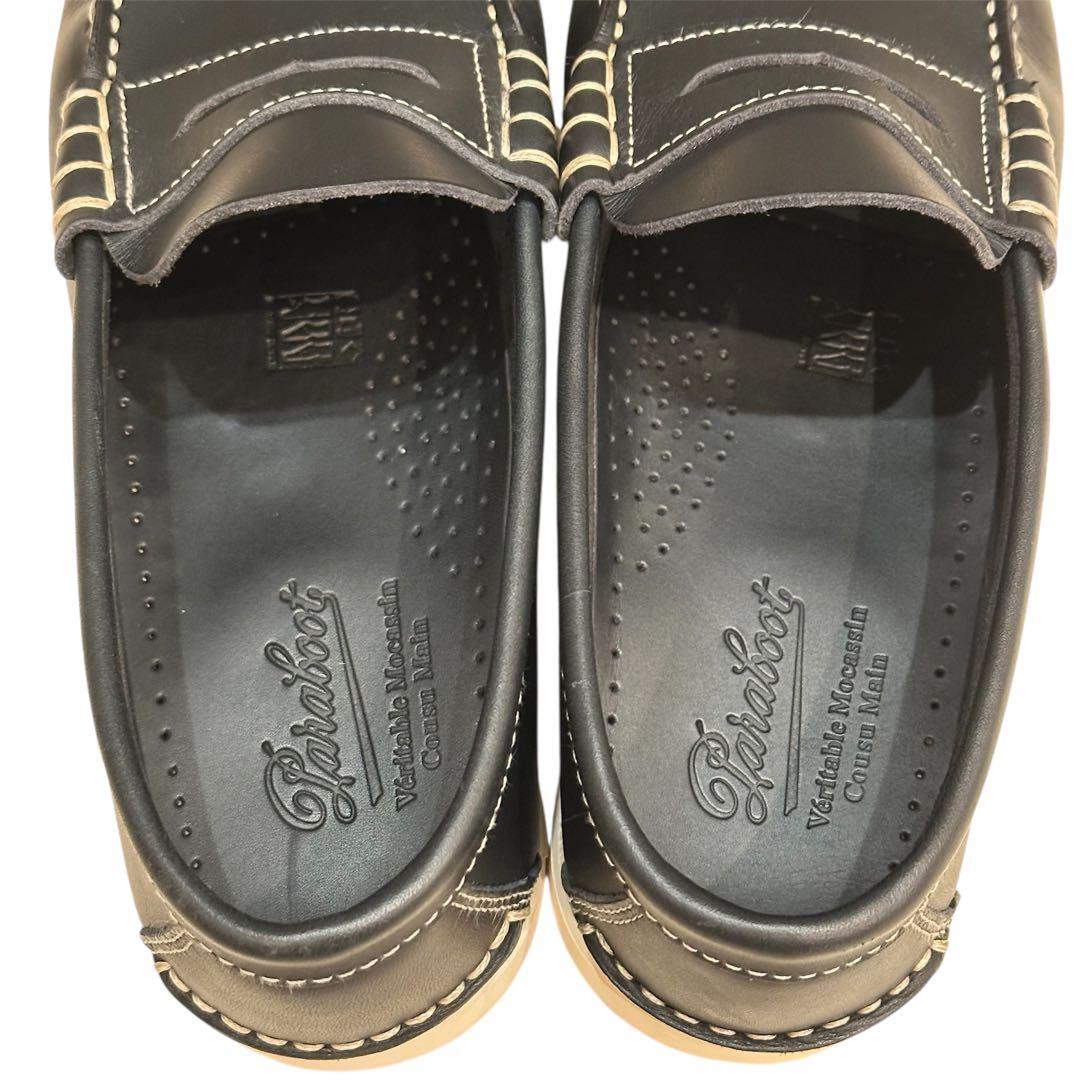 Paraboot CORAUX パラブーツ コロー モカシンUK5.5 ネイビー