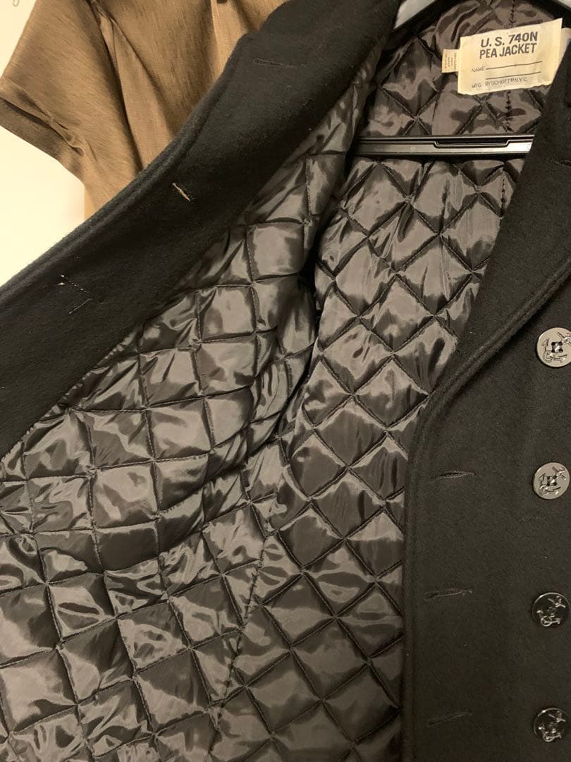 Schott ショット 740N USA製 ピーコート S