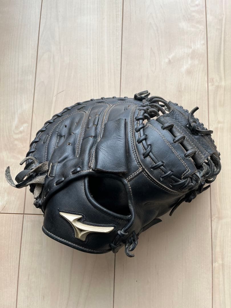 ミズノ 少年用軟式　キャッチーミット　黒