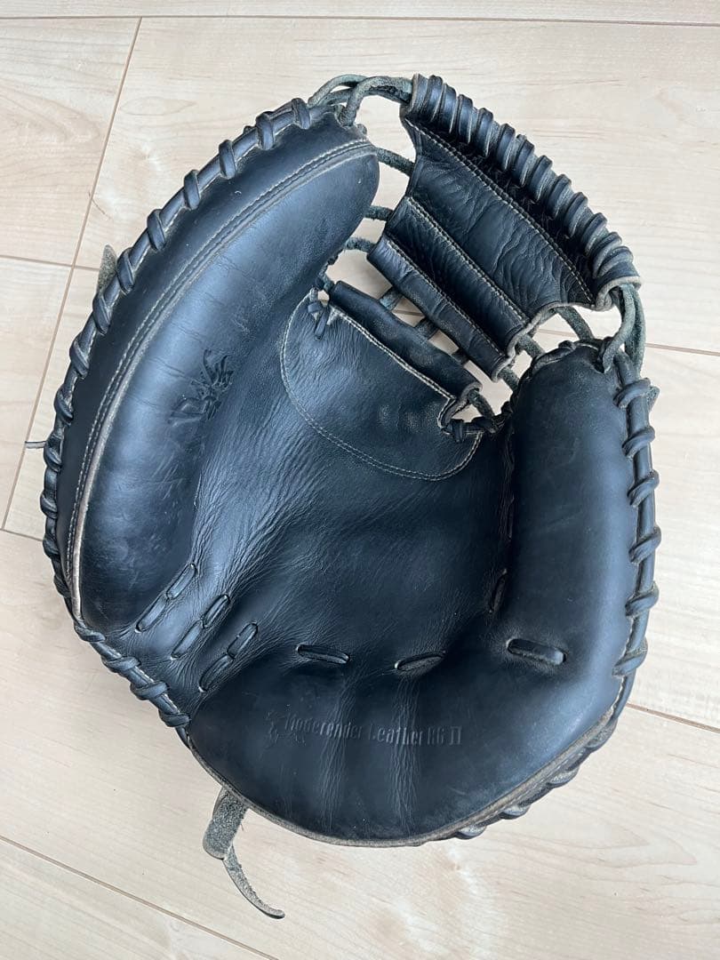 ミズノ 少年用軟式　キャッチーミット　黒