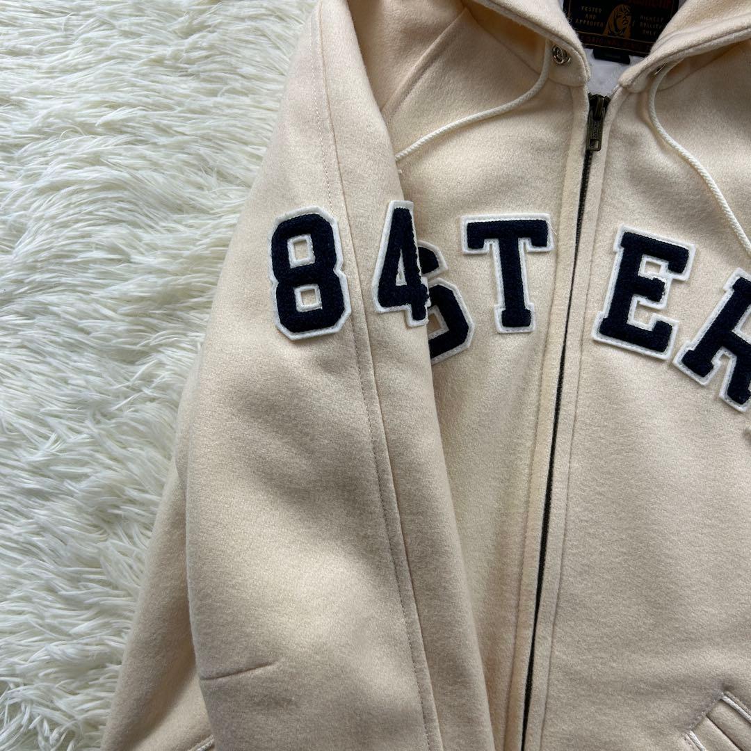 ヒステリックグラマー　フード　スタジャン　ジップ ヒスガール　ワッペン