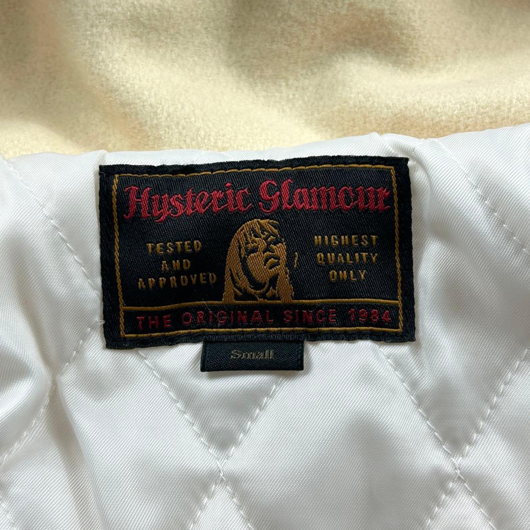 ヒステリックグラマー　フード　スタジャン　ジップ ヒスガール　ワッペン