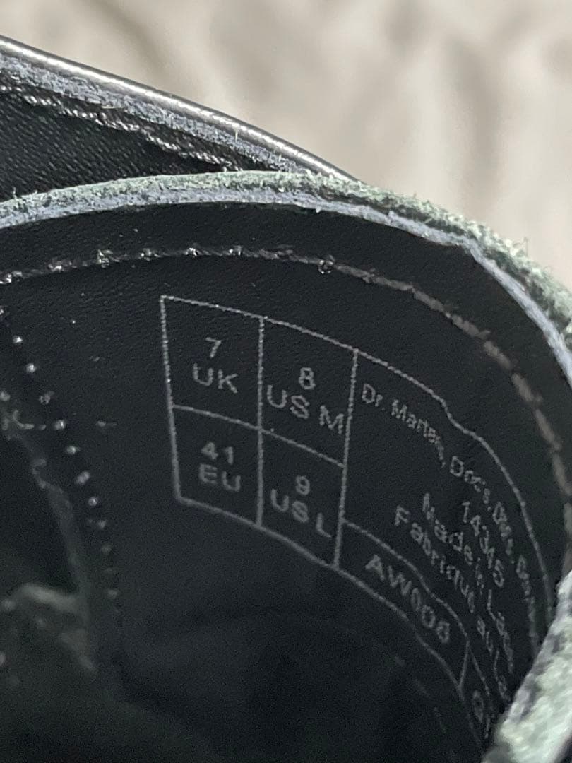 Dr. Martens 1461 MONO 3ホール ブラック US8