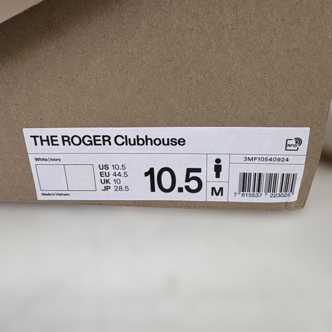 シューズ(男性用) on THE ROGER Clubhouse/white ivory