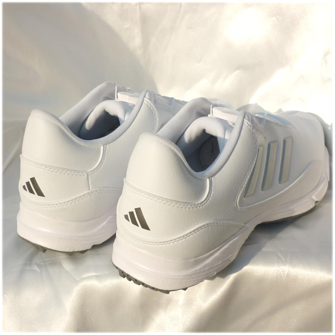 新品26.5cmアディダスゴルフ 白ゴルフシューズ LITE MAX BOA24