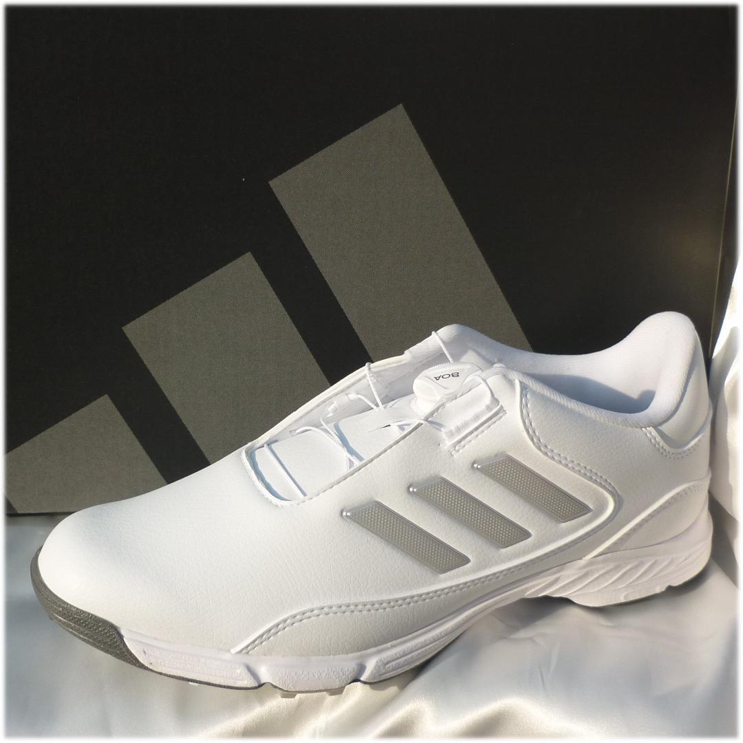 新品26.5cmアディダスゴルフ 白ゴルフシューズ LITE MAX BOA24