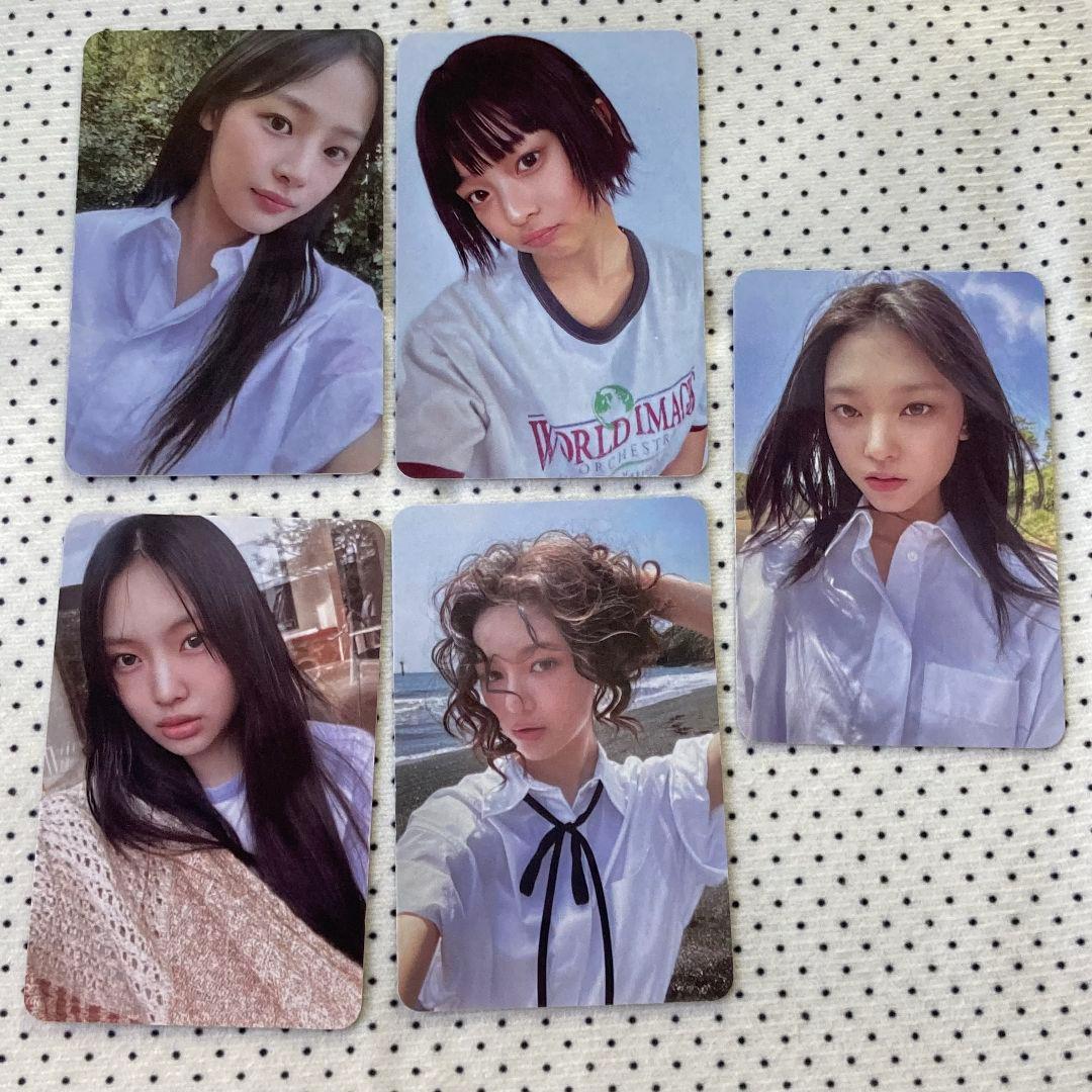 NewJeans How sweet 公開放送 NJZ サノク トレカ 5枚