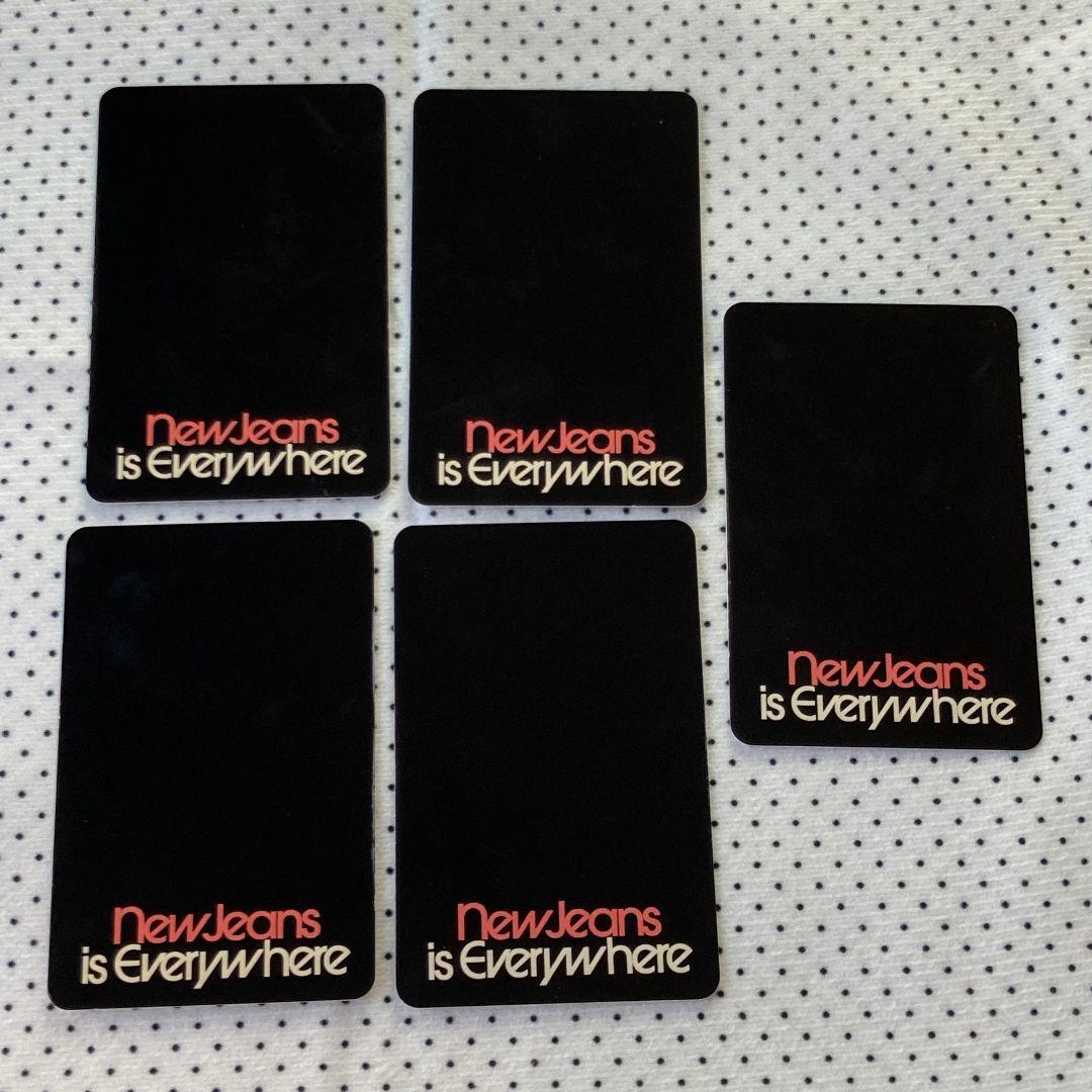 NewJeans How sweet 公開放送 NJZ サノク トレカ 5枚