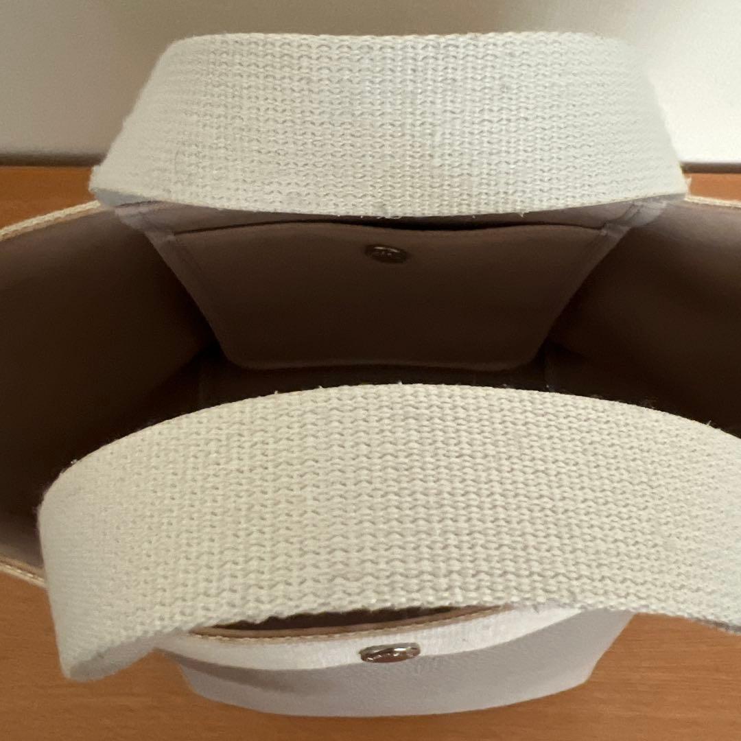 Herve Chapelier GP 舟形トート マスティック×イヴォワール　M