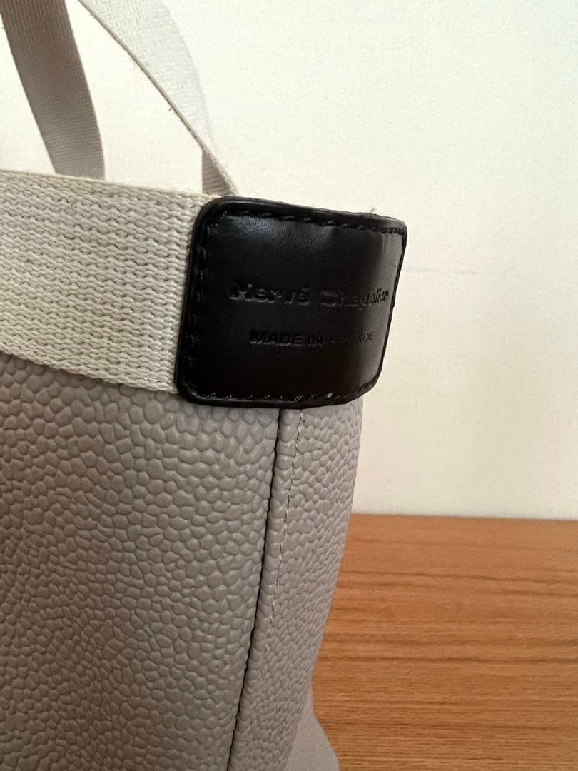 Herve Chapelier GP 舟形トート マスティック×イヴォワール　M