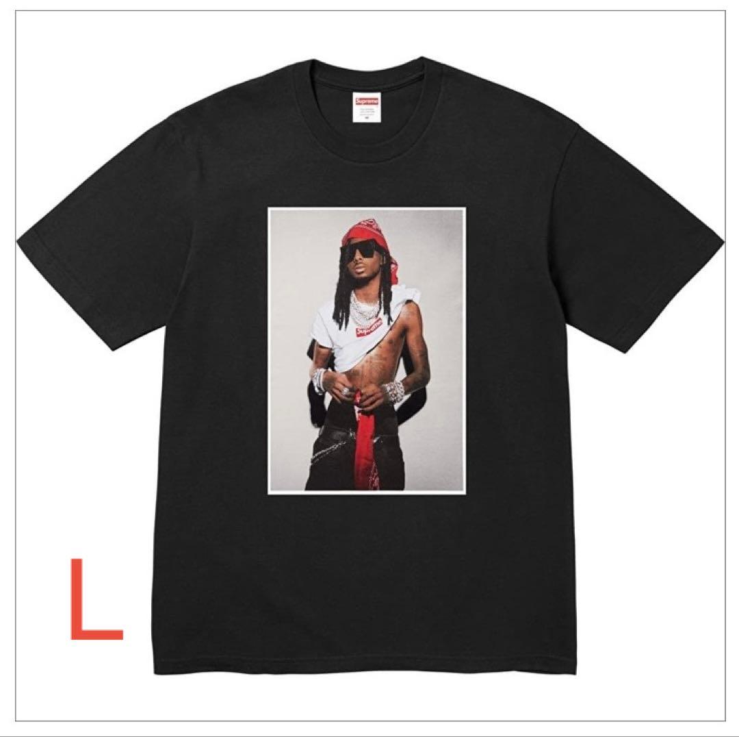 【新品未使用】Supreme Playboi Carti Tee Black Ｌ
