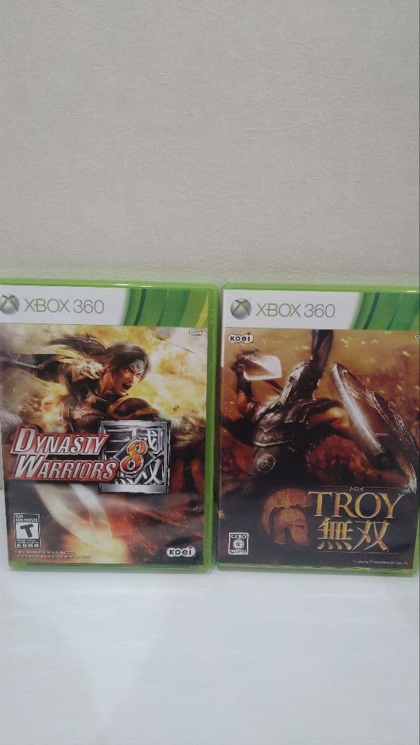 三國無双8　DYNASTY　WARRIORS8　英文版　無双TROY　2本セット