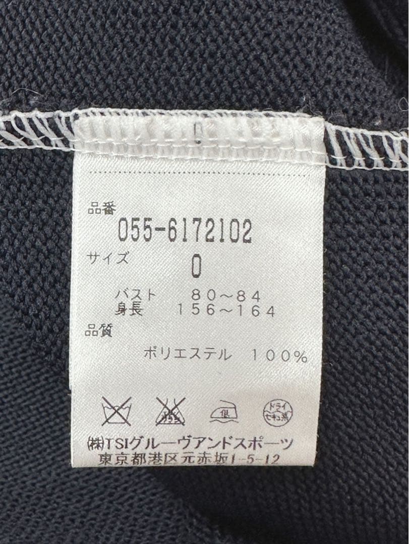 【正規品】パーリーゲイツPEARLY GATES☆ジップアップセーター☆０☆白紺